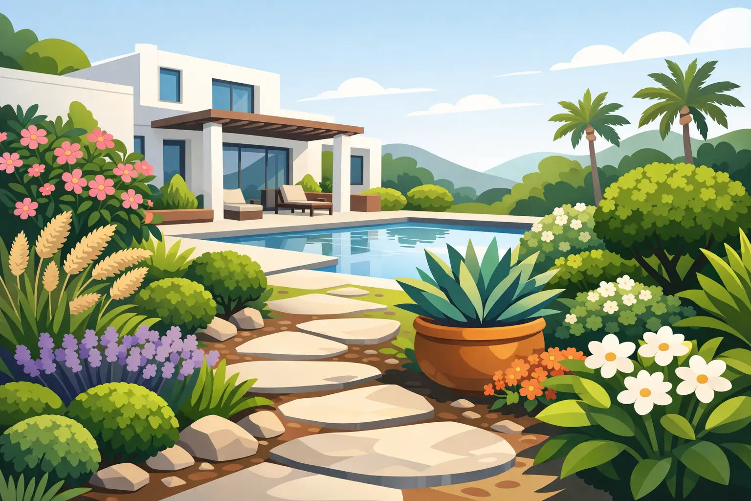 Best Landscaping Plants for Villa Garden