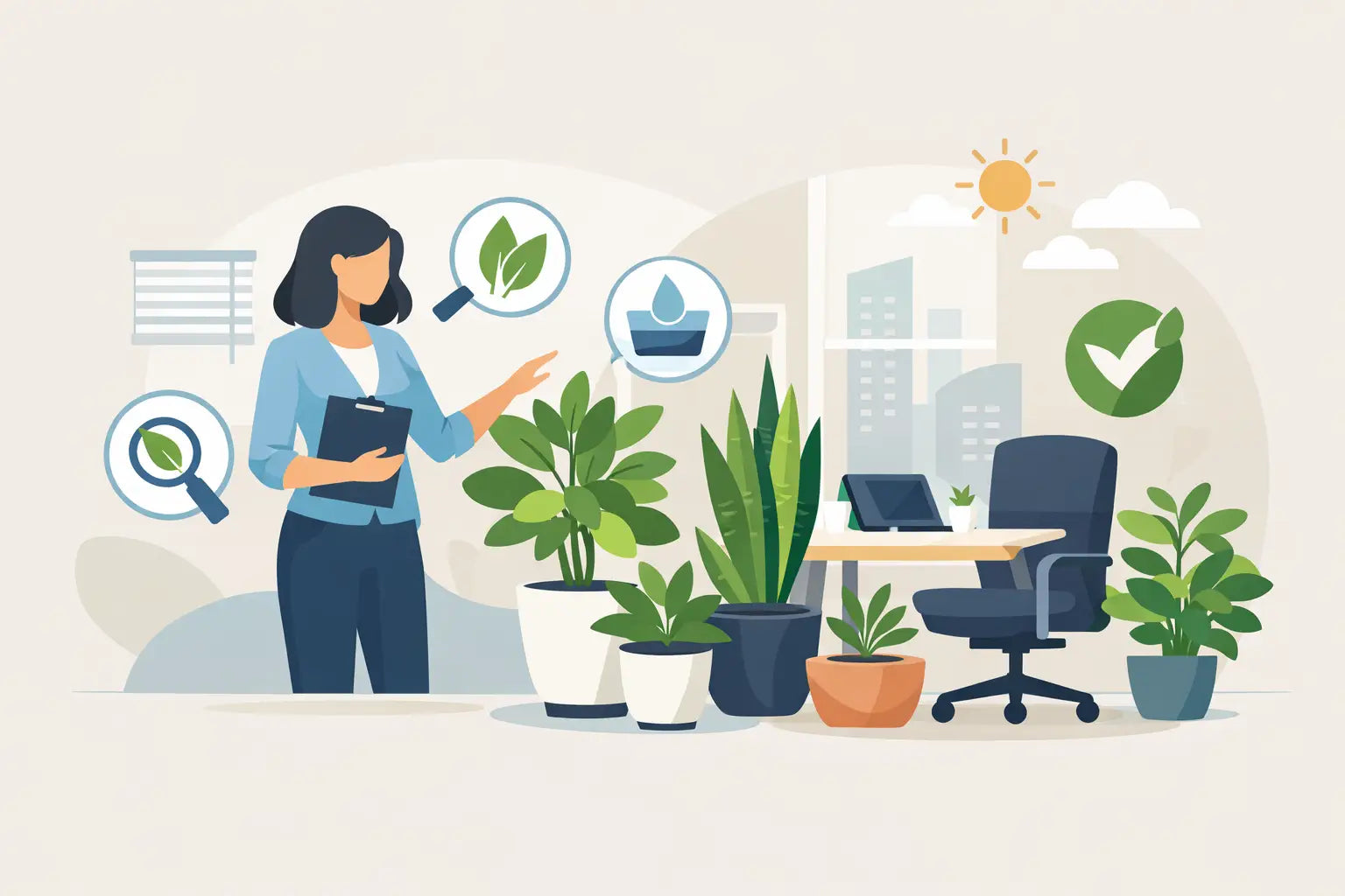 How to Choose Office Plants That Actually Thrive