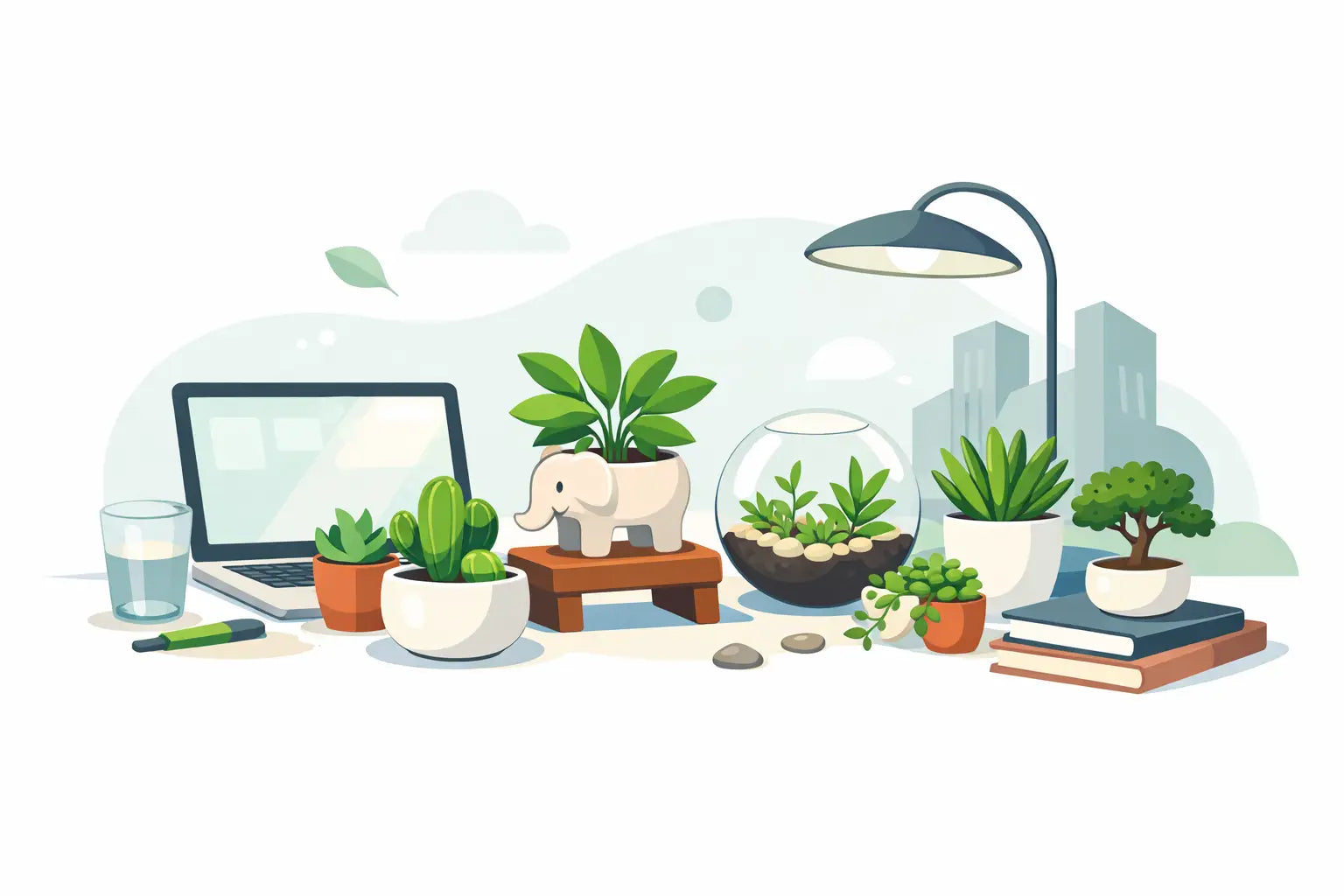 12 Small Plants for Desk Spaces That Work