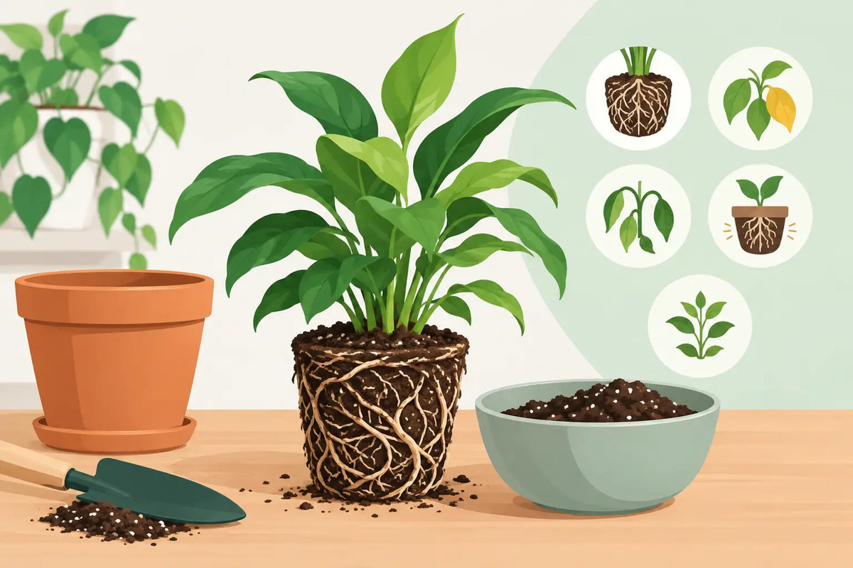 When Should Plants Be Repotted? Clear Signs