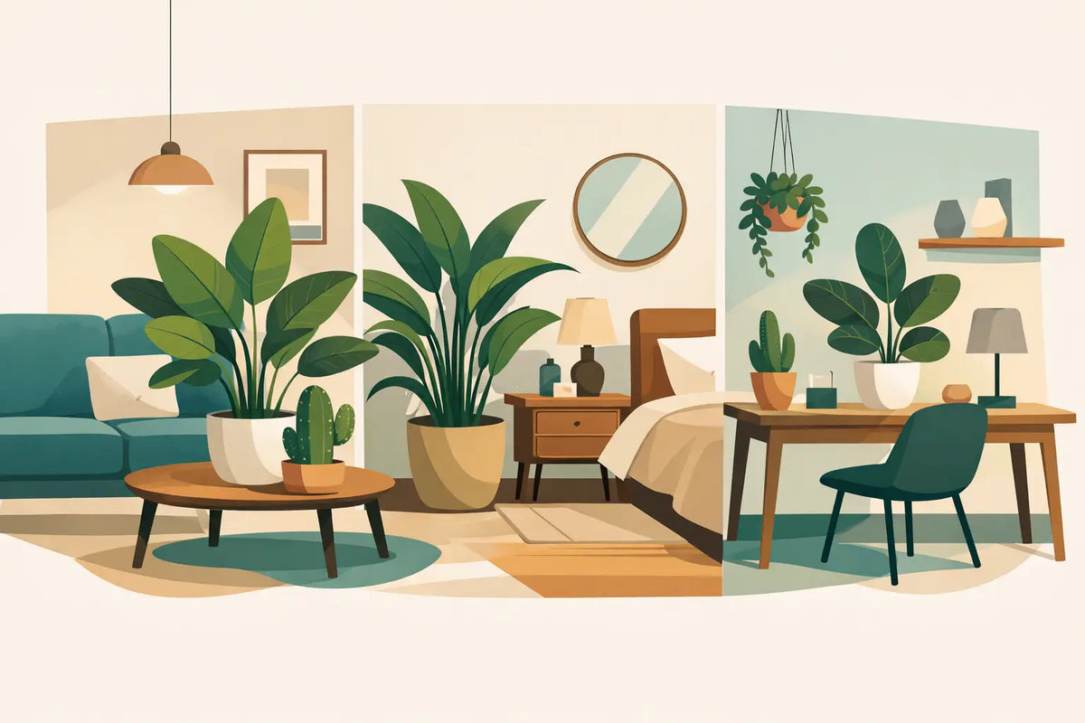 How to Style Statement Plants in Any Room