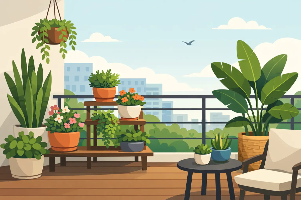12 Best Plants for Apartment Balconies That Thrive
