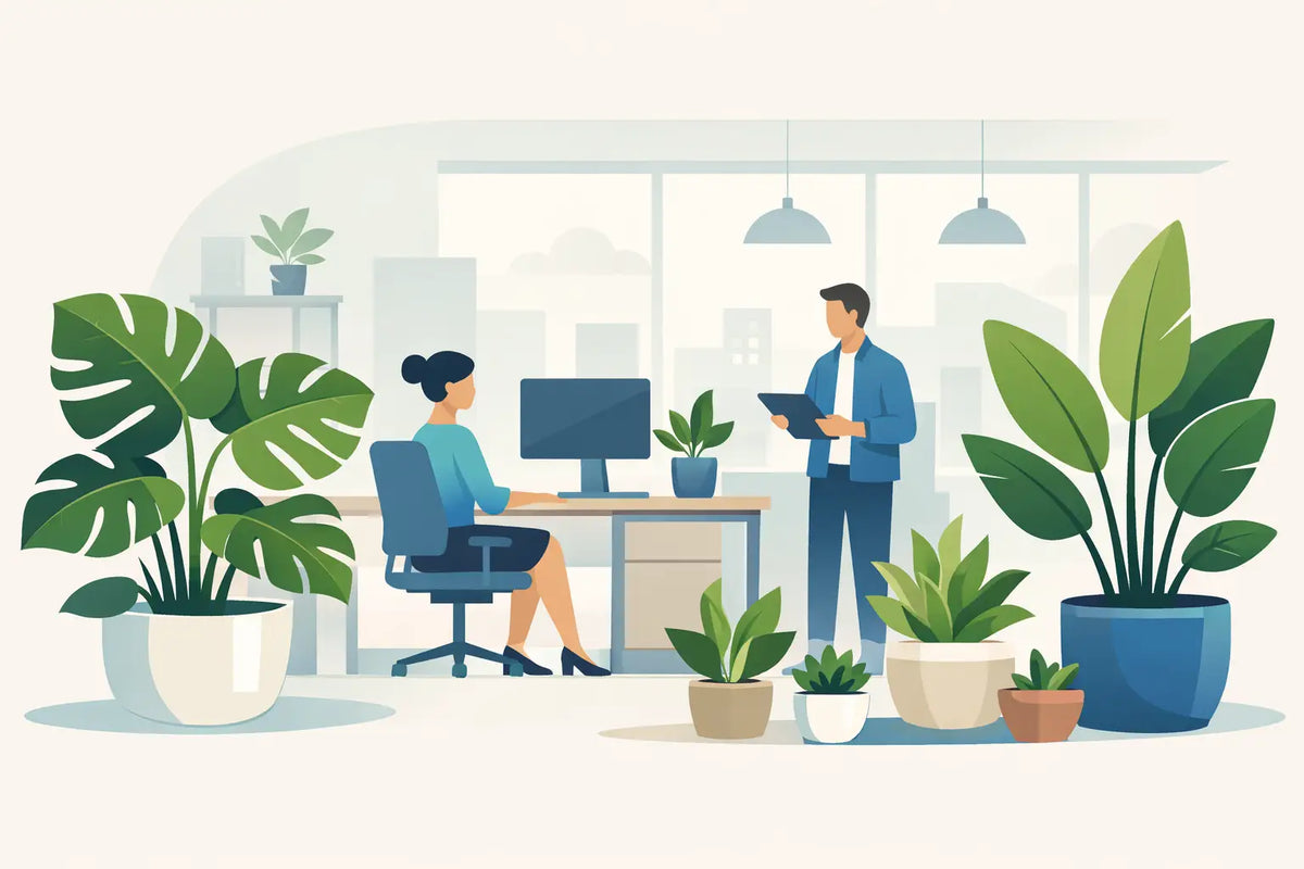 Office Plants That Make Workspaces Feel Better