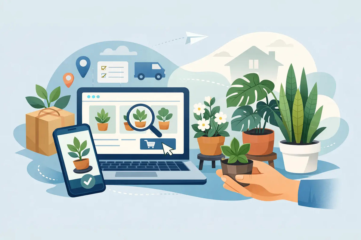 How to Order Plants Online Without Guesswork