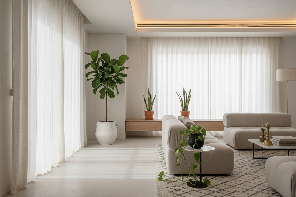 Indoor House Plants for Minimalist UAE Homes: Avoiding Overcrowded Plant Displays