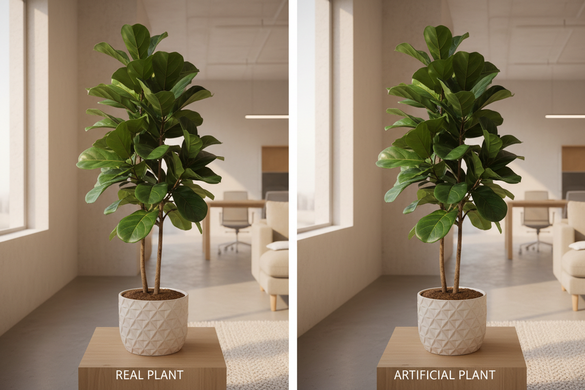 Potted Plants vs Artificial Plants: A Practical Decision Guide for UAE Businesses